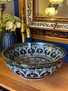 Cuba Sobrepor - Arabesco - Preto