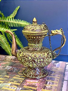 Bule Decorativo Vintage Cobre