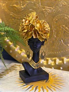 Africana - Decorativa - Resina - 25CM