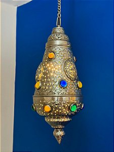 Luminária de Teto Metal Prata