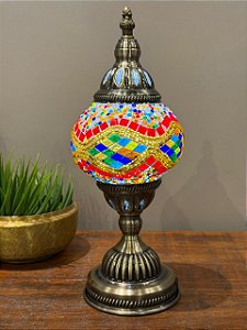 Luminária Turca M - Sem fio - Colorido
