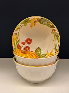 Bowl - Cerâmica - Colorido - Tamanho Médio