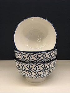 Bowl - Cerâmica - Azul - Tamanho Médio