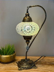 Luminária Turca Pendente G Branca