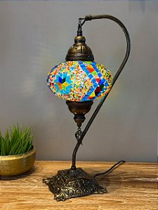 Luminária Turca Pendente G Colorida