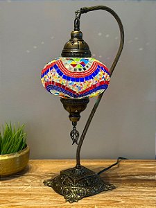 Luminária Turca Pendente G Colorida