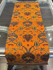 Caminho de Mesa em Jacquard - Laranja