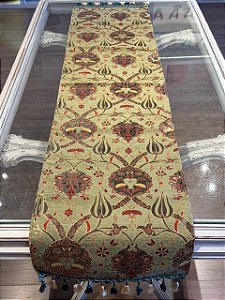 Caminho de Mesa em Jacquard - Verde