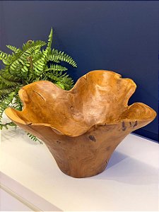 Centro de Mesa - Madeira Maciça - 40CM