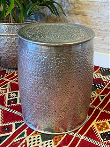 Banco - Alumínio - Prata - Garden Seat