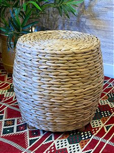 Puff - Palha Natural