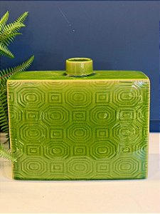 Vaso - Cerâmica - Verde - 24CM
