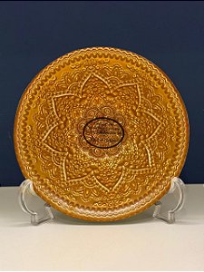 Bowl - Turquia - Vitral - Pintado á Mão - Grande - Cobre