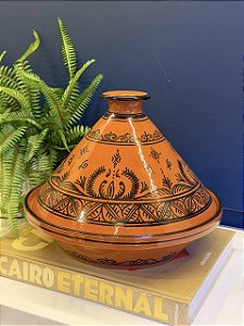 Panela Tagine Marroquina G - Cuscuzeira - Ceramica