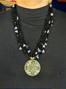 Colar - Alpaca - Preto