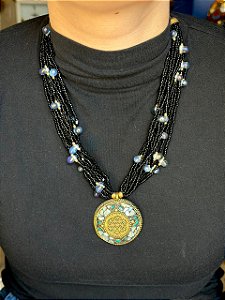 Colar - Alpaca - Preto