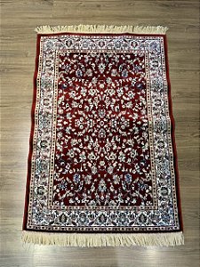 Tapete - Índia - Vermelho - 1,00 X 1,40MT