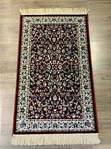 Tapete - Índia - Vermelho - 0,66 X 1,10MT