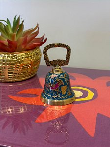 Sino - Latão - Azul, Dourado e Colorido