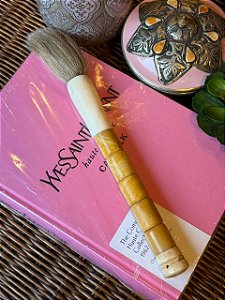 Pincel Decorativo - Escova - Amarelo Mel