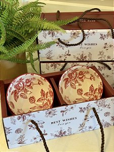 Kit 4 Bowls - Cerâmica - Vinho