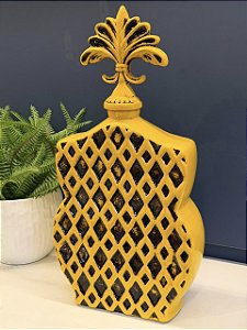 Potiche - Ceramica - Amarelo - 51CM