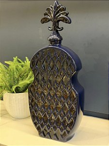Potiche - Ceramica - Azul Escuro - 59CM