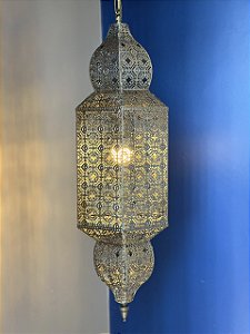 Luminária de Teto - Metal - Dourado Envelhecido