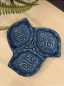 Petisqueira - Cerâmica - Turquia - Azul
