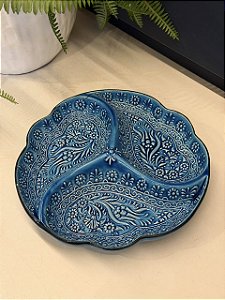 Petisqueira - Cerâmica - Turquia - Azul