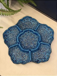 Petisqueira - Cerâmica - Turquia - Azul