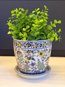 Cachepot em Cerâmica - Colorido - 12,5CM