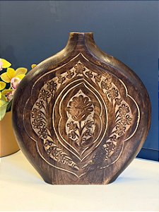 Vaso em Madeira - 36CM