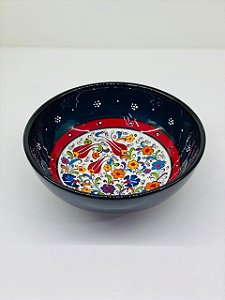 Bowl - Verde Escuro - Cerâmica - Turquia - Tamanho Grande