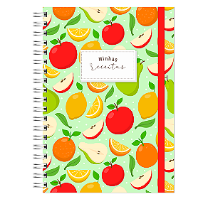 Caderno de Receitas: Capa frutas 1