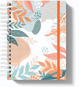 Agenda Permanente: Abstrato Floral