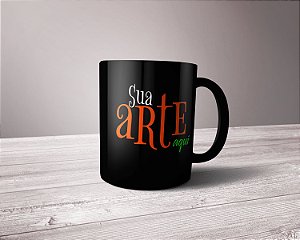Caneca preta