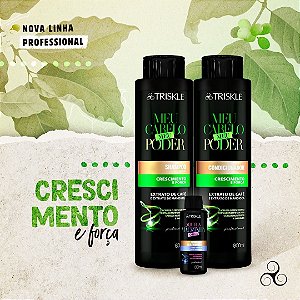 Kit Crescimento Capilar Meu Cabelo Meu Poder  Triskle    -  1660ml