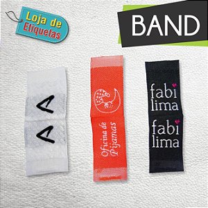 Etiqueta bordada Bandeirinha - Alta Definição