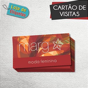 Cartões Personalizados Couchê 300g