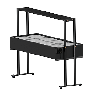 Buffet térmico aquecido 8 cubas com tampa 127V