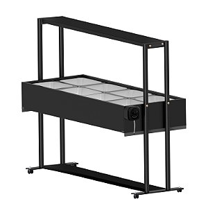 Buffet térmico aquecido 8 cubas com tampa 127V
