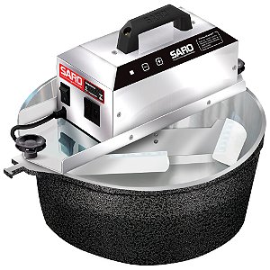 Misturador elétrico 10 litros Bivolt (panela automática) 50/60 HZ Preto Craqueado