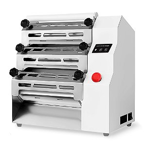 Cilindro 6 rolos Elétrico Pastéis Pão Pizza Massas Em Geral