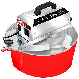 Misturador elétrico 10 litros Bivolt (panela automática) 50/60 HZ Vermelho