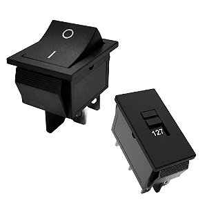 P-15 / P-16 Chave Liga Desliga e Chave Seletora de Voltagem para Equipamentos SARO – Peças Originais