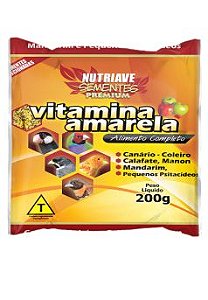 Vitamina Amarela Oleosa com Maçã