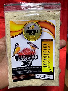 RACÃO PARA SIBITE PIGMENTAÇÃO VERMELHO