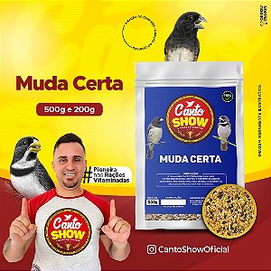 RAÇÃO MUDA CERTA 500g