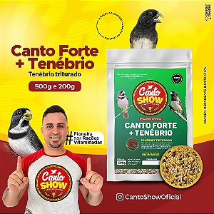 Canto forte com tenebrio 500g